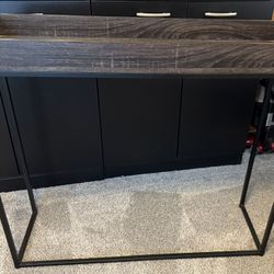 Console Table Sunken Tray