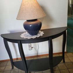 Half Round Front Entry Table 