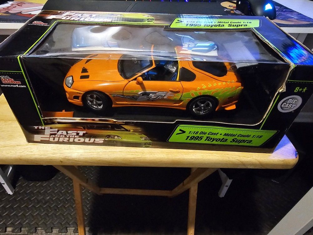 Fast And Furious Orange Supra