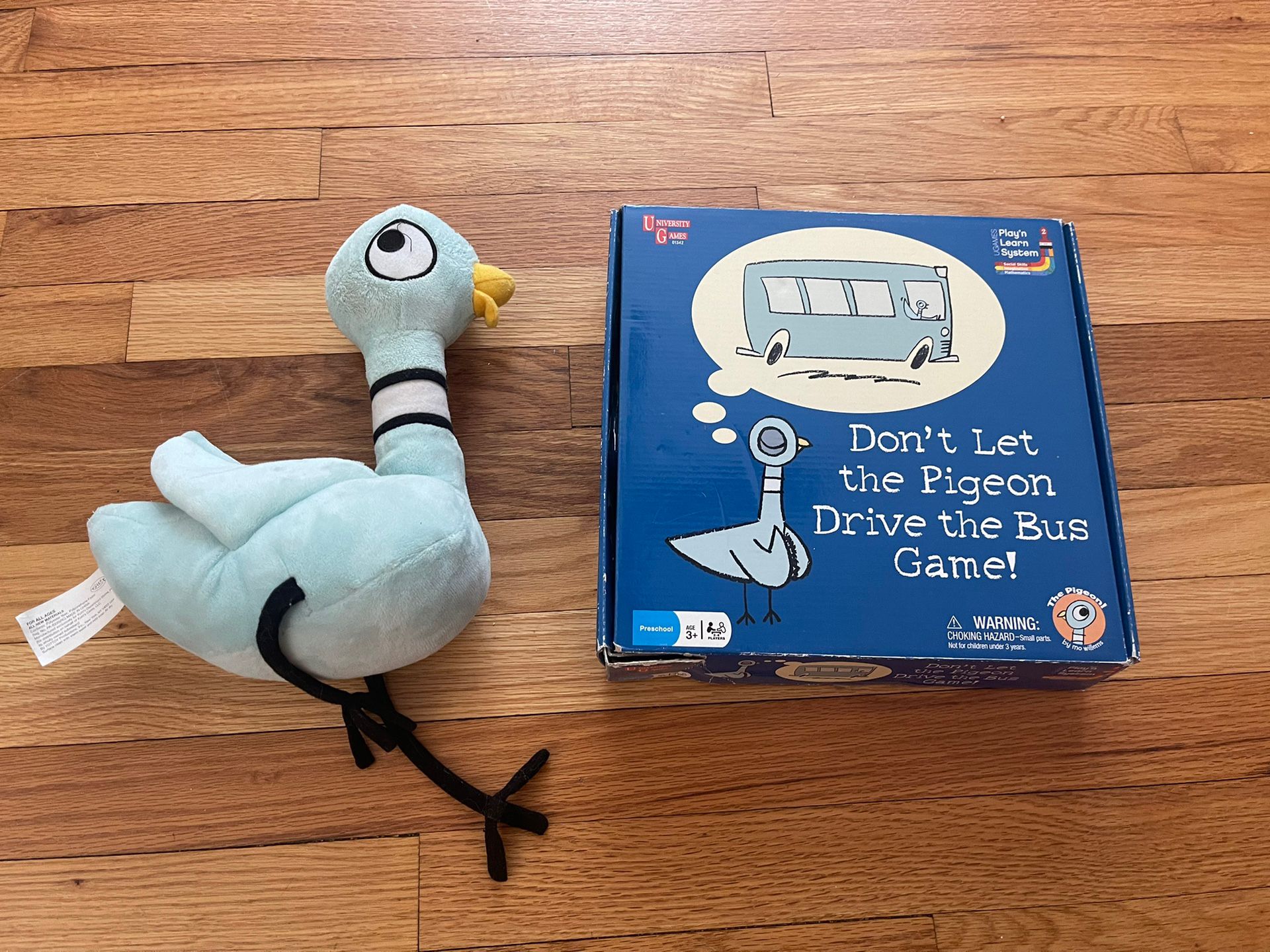 Don’t Let The Pigeon Drive The Bus-Game/Plush