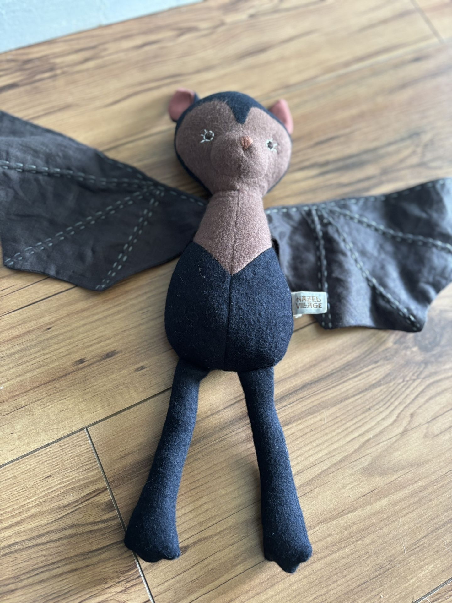 Handmade Bat Plush - Wool & Cotton