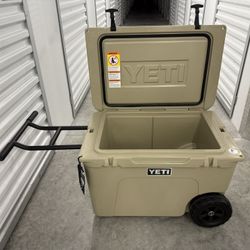 Yeti  Tundra Haul Wheeled Cooler, New Never Used 