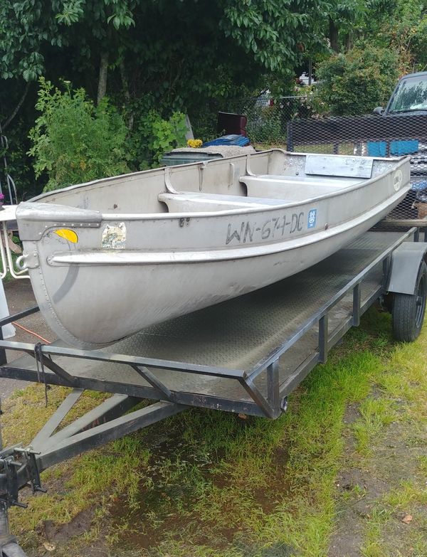 12 foot aluminum boat for Sale in Kent, WA OfferUp