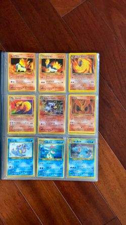 Vintage Pokémon WOTC Binder – Team Rocket, Neo, Base, Fossil, Japanese – 90+ Cards