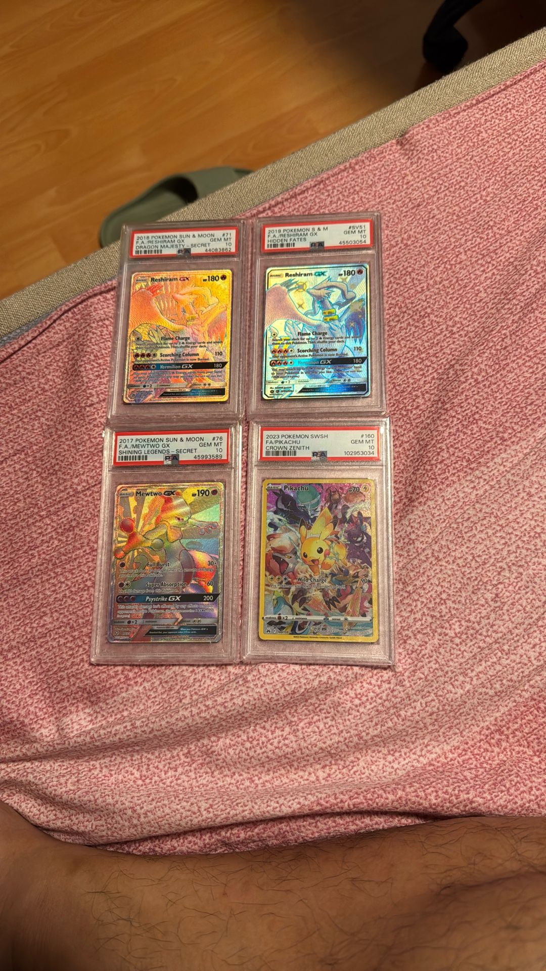 Pokemon Psa 10 Slabs