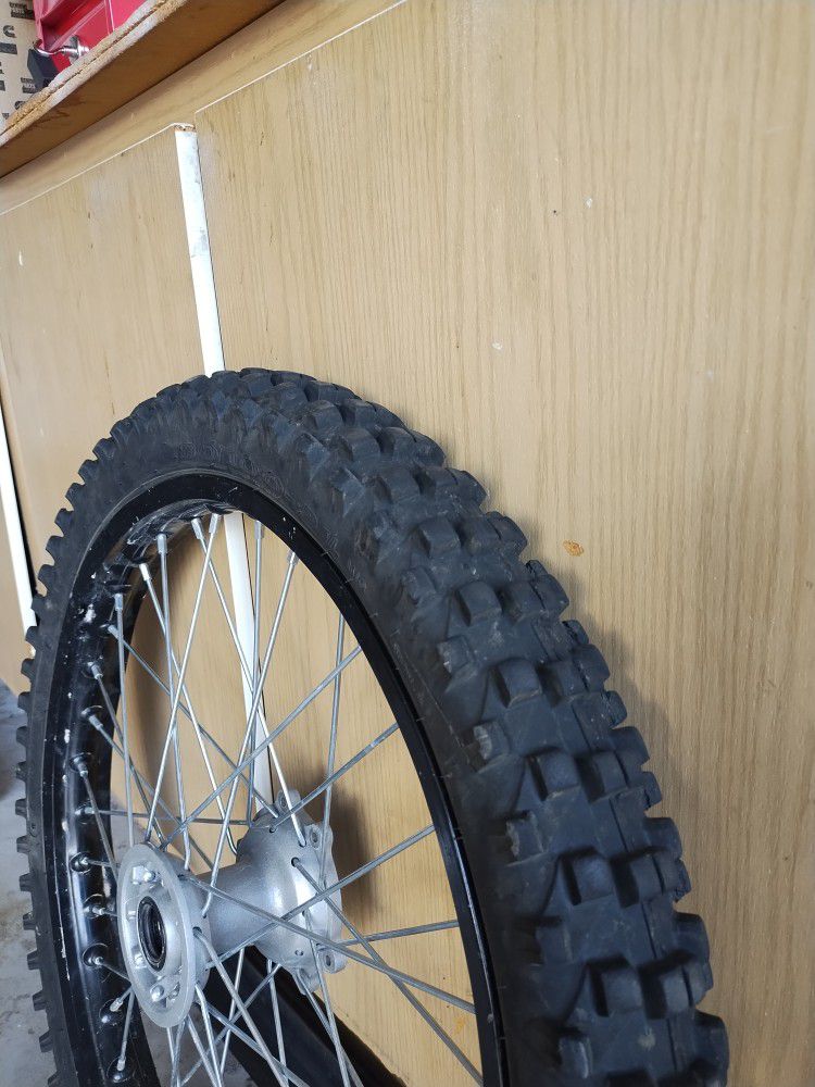 2 Used Dirt bike Tires Front & Rear Tire