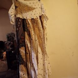 Boho Hippy Long Skirt Women's Size Medium 