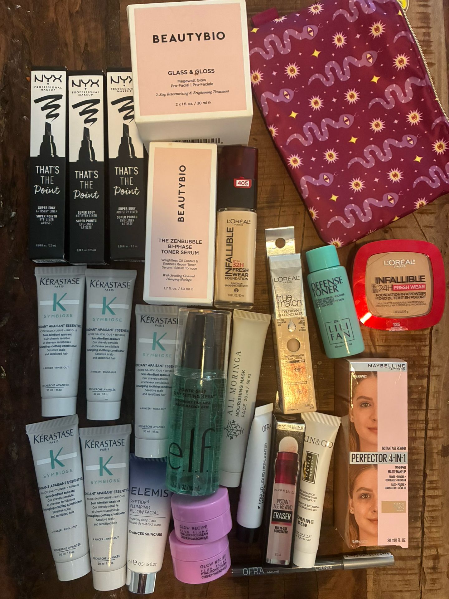 NWT 25+ Full Size & Travel High End Hair Skin Care Makeup Beauty $518 MSRP!