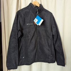 New  Womens Columbia Fleece Jackets Black