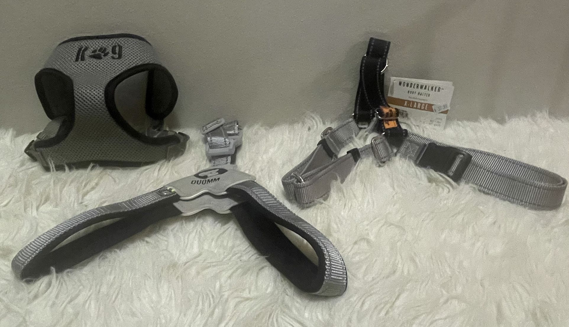 3 Dog Harnesses (3 different sizes)