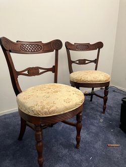 Two antique chairs