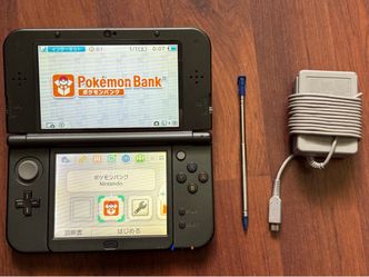New Nintendo 3ds xl ll with pokemon bank