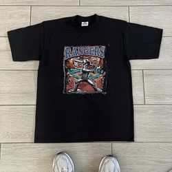 Texas rangers hand Sew Tee Shirt 