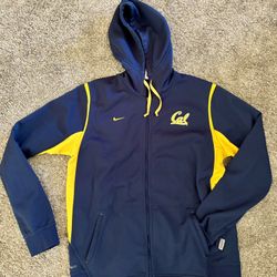 NIKE UC Berkeley Cal Zip Up Hoodie Jacket