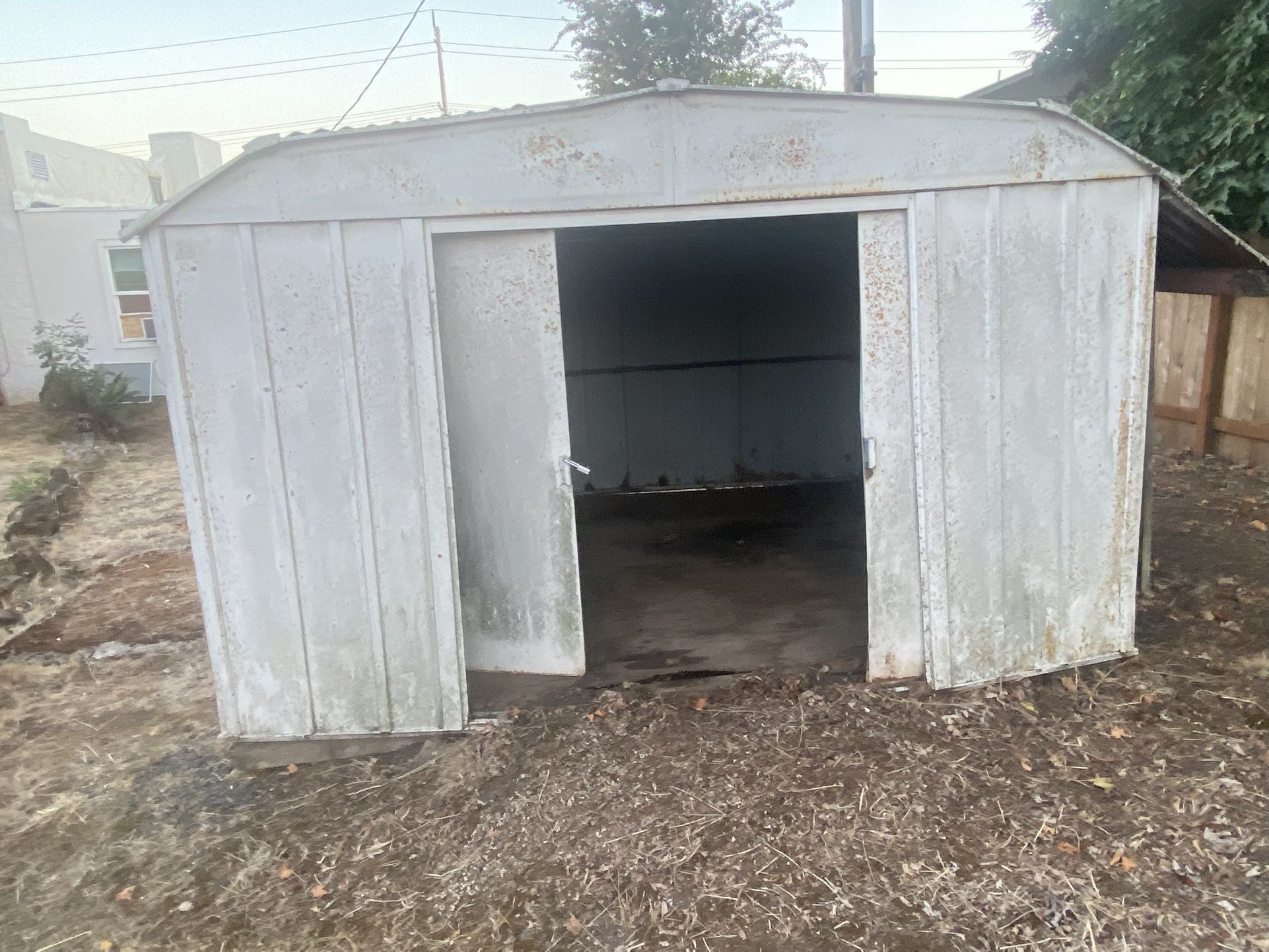 Free 10X9 Metal Storage Shed