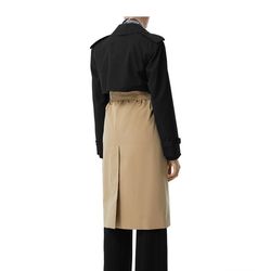 Burberry deighton trench coat, black. NEW