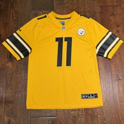 Nike Chase Claypool Pittsburgh Steelers #11 Inverted Yellow Jersey Youth Large