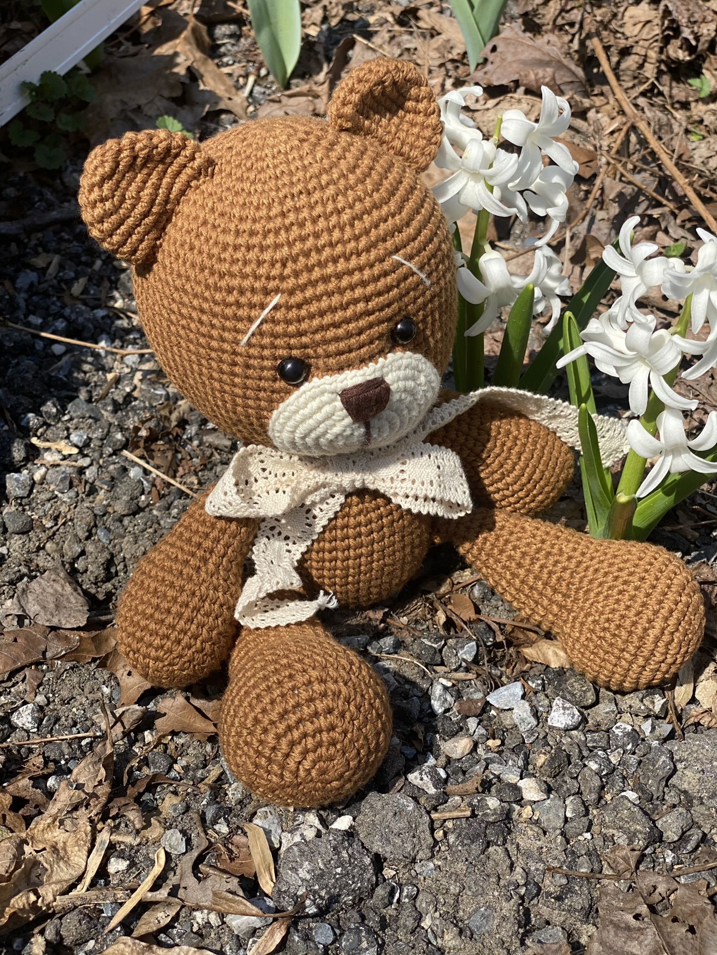 Crochet Teddy Bear Toy Handmade