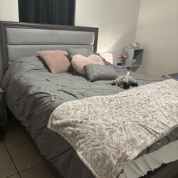 Bed frame With Mattress 