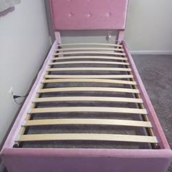 Pink Twin Size Bed
