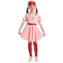 Kids Rockford Peaches Costume Inspired by the movie A League Of Their Own, New