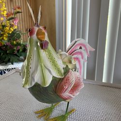 Lily Collection Flower Rooster - Retired