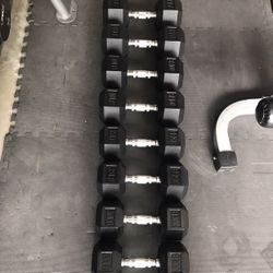 New Hex Dumbbells 💪 (2x30Lbs, 2x35Lbs, 2x40Lbs, 2x45Lbs) for $225 FIRM