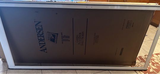 Gliding screen door/ new