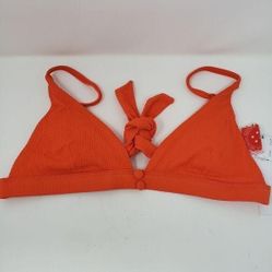 New! Red Carter Paige Bikini Top . Size D