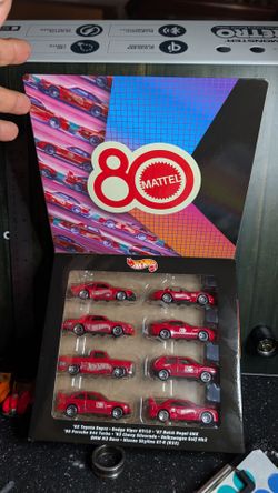Hot Wheels Mattel 80s Silver Series Set