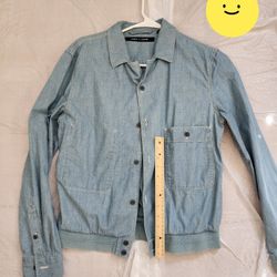 UNIQLO LEMAIRE Denim Shirt Jacket M Size for Men Travel Outdoor School Youth Adult