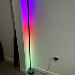 LED Corner Light Stand