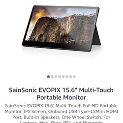 SainSonic Evopix FHD Portable Monitor