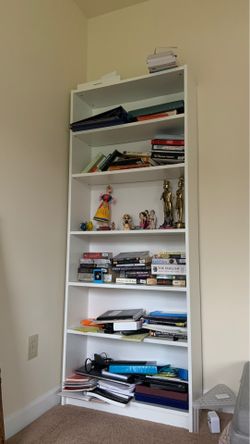 6 Shelves . Long Book shelf