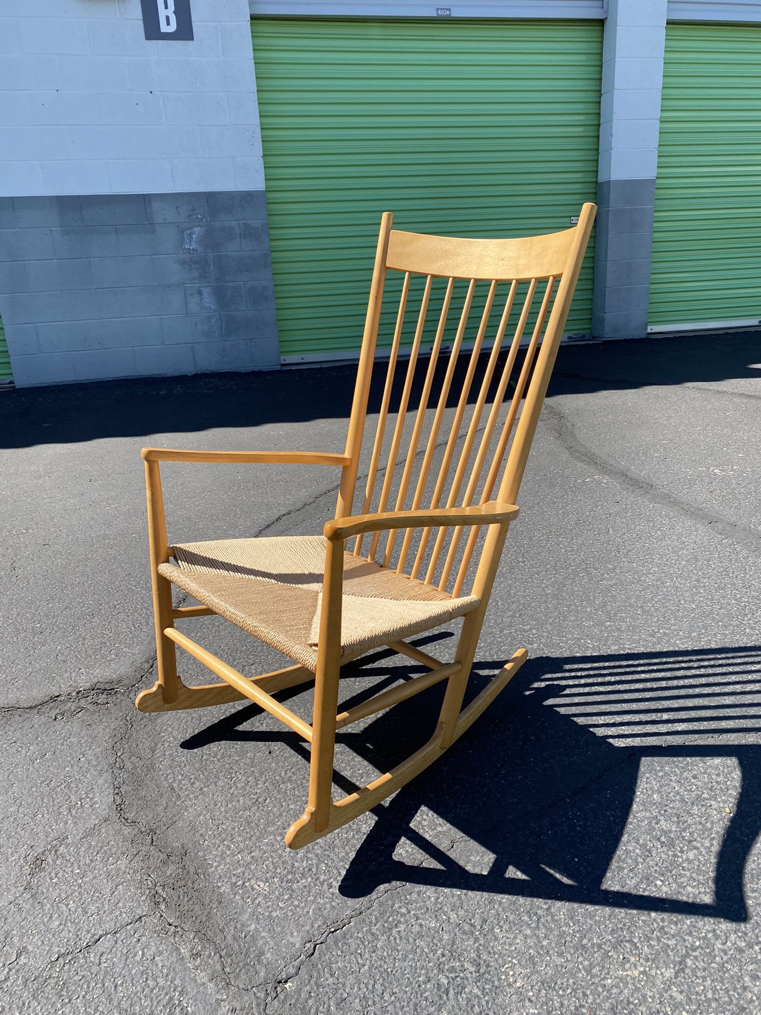 Hans Wegner for FDB Møbler J16 Rocking Chair, Denmark