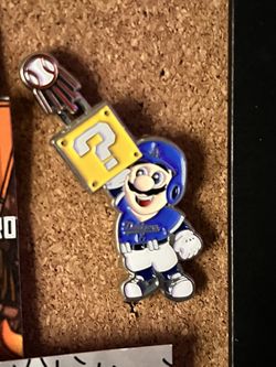 Dodger Mario Slider Pin