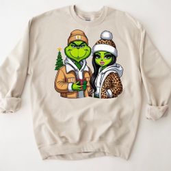Matching Grinch Sweatshirts 