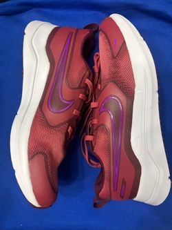 Nike Running Sneakers Red Purple Swoosh