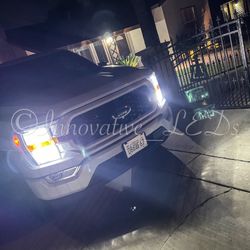 H11/H8/H9 LED Headlight Bulbs, 6500K Fog Lights Car Bulb, 12000Lm DRL or Low Beam, Halogen Replacement Headlight with Fan 