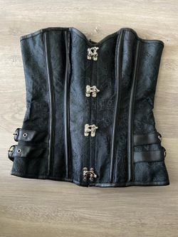 Black sexy corsets