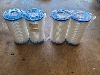4- Type A or Type C Pool Filter Cartridge Aboveground Pools