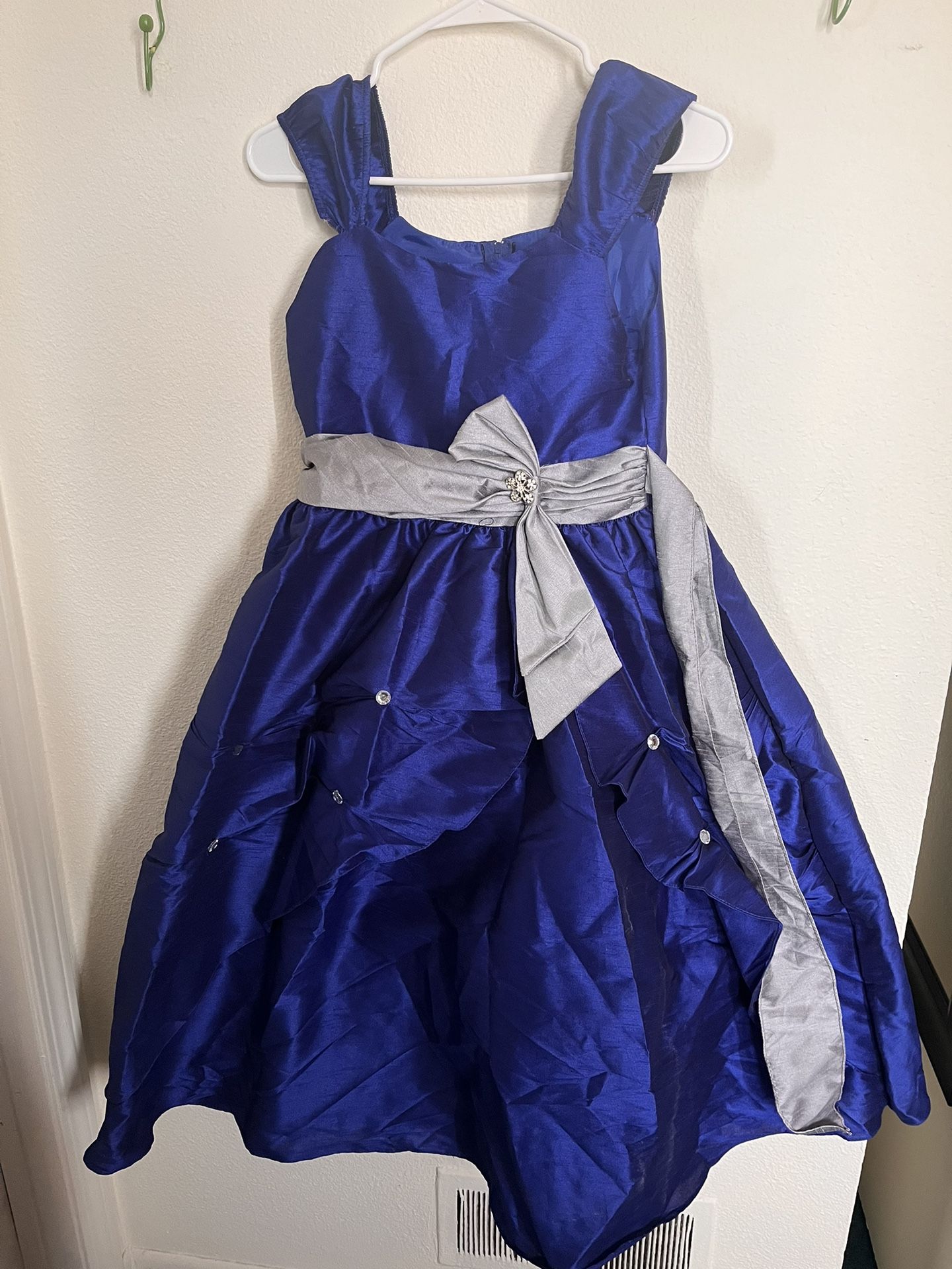 Royal Blue Girls Dress