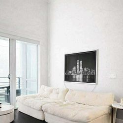 Teddy Cloud sleeper Sofa deep Comfortable and Cozy Oversized , Modular Sectional , couch , Color white