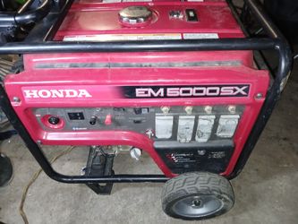 Honda Generator Em 5000sx