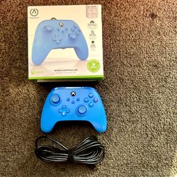Xbox Wired Controller Baby Blue 