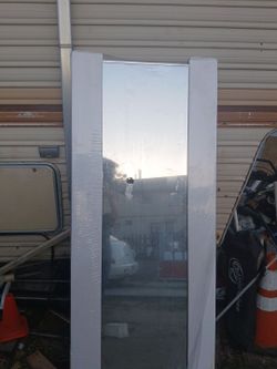 Aluminum doors with frame