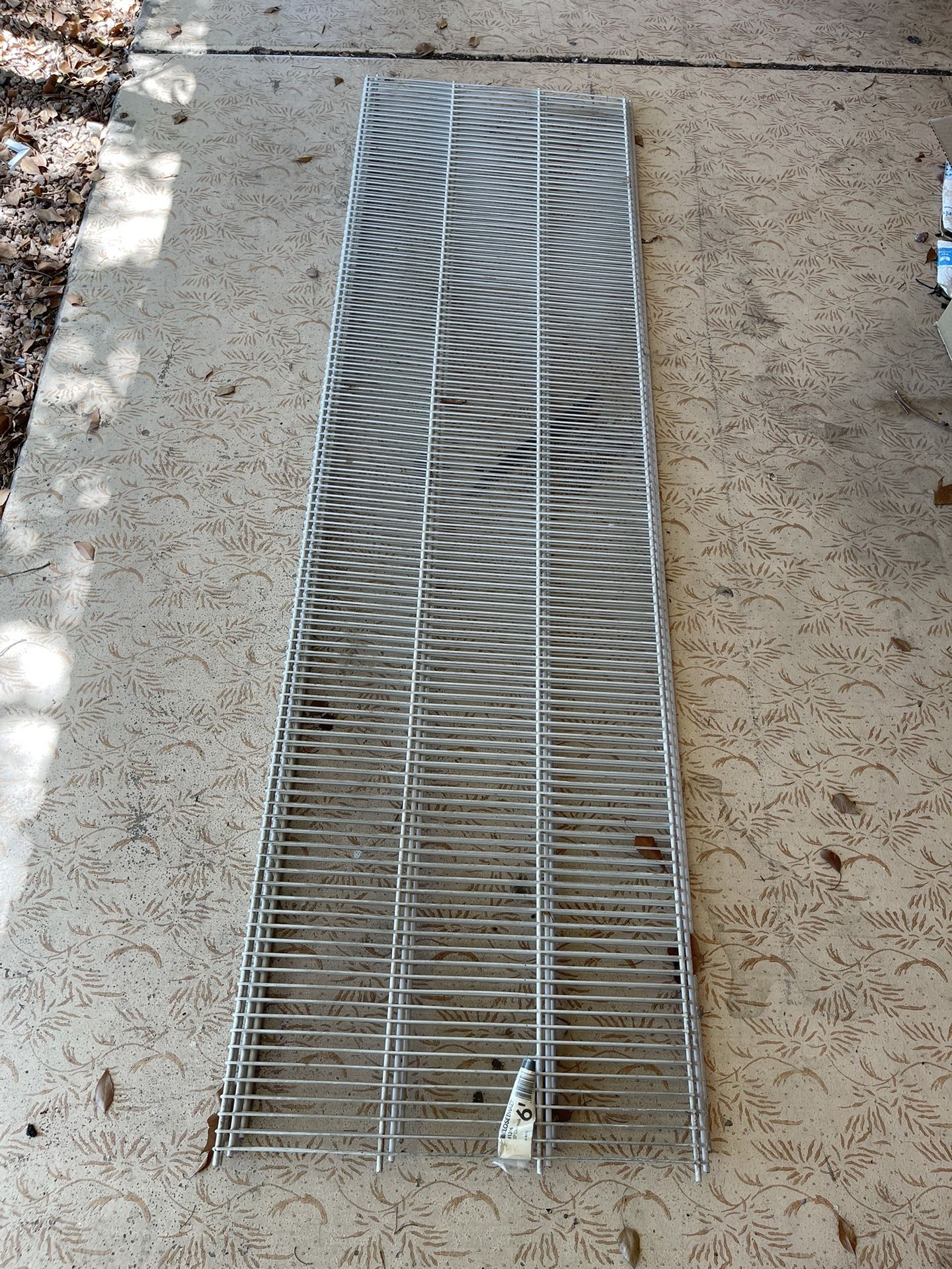 Closet Maid 20” 6’ Shelves