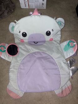 Unicorn Baby Tummy Time Play Mat 🦄💕