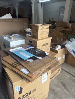 Moving Boxes! Tons Of Sizes And Material