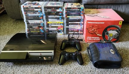 Huge Ps3 Video Game Console Bundle